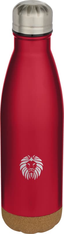 Cove 500 ml double wall vacuum insulated stainless steel water bottle with cork details 18