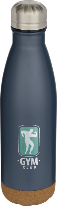 Cove 500 ml double wall vacuum insulated stainless steel water bottle with cork details 22
