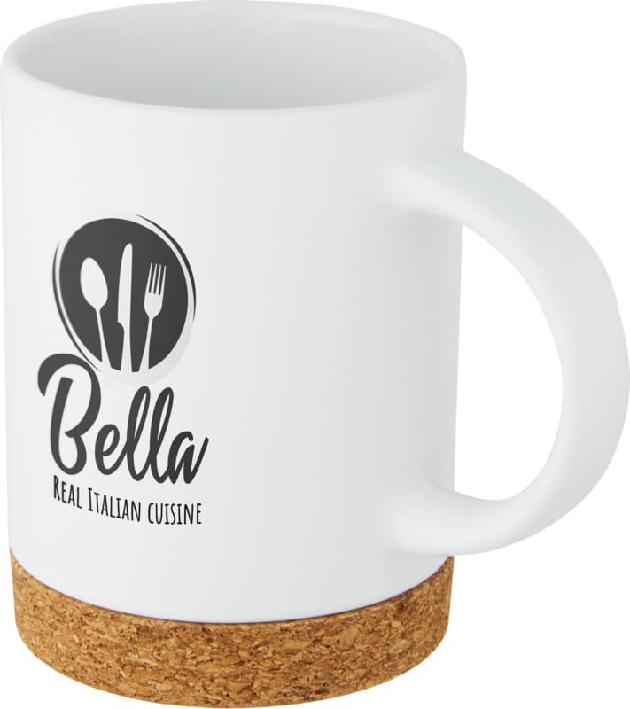 Neiva 425 ml ceramic mug with cork base 6