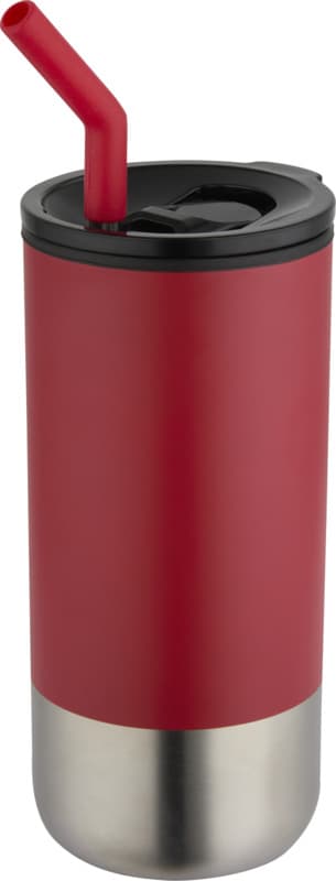 Grayson 480 ml RCS recycled insulated tumbler with straw 19