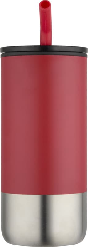 Grayson 480 ml RCS recycled insulated tumbler with straw 20
