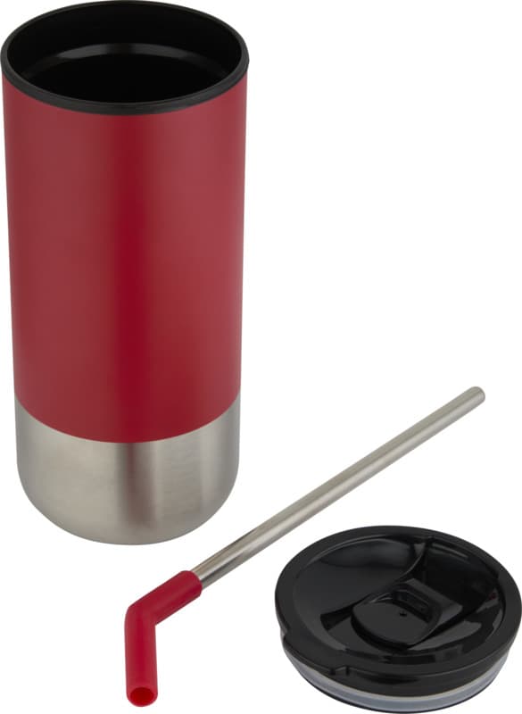 Grayson 480 ml RCS recycled insulated tumbler with straw 22