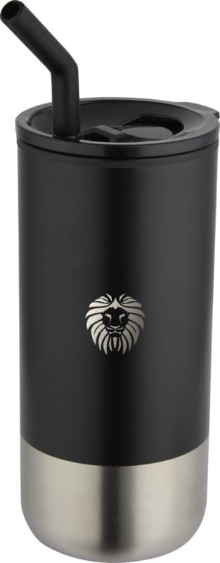 Grayson 480 ml RCS recycled insulated tumbler with straw 6