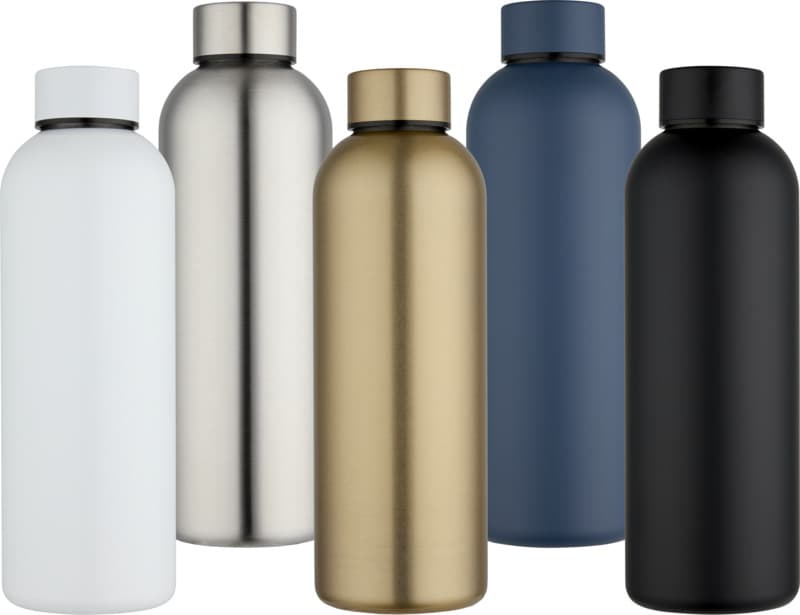 Spring 750 ml RCS recycled single wall stainless steel water bottle 9