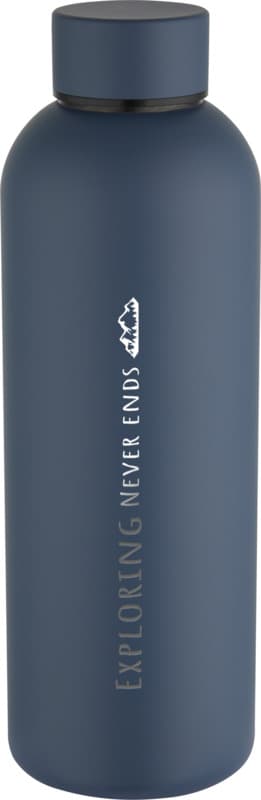 Spring 750 ml RCS recycled single wall stainless steel water bottle 15