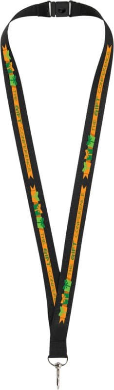 Lago lanyard with break-away closure 4