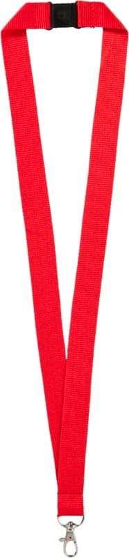 Lago lanyard with break-away closure 14