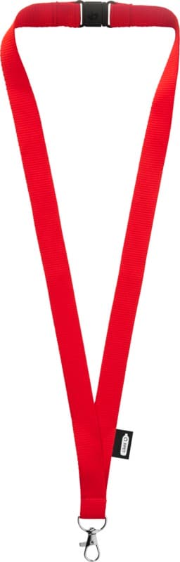 Tom recycled PET lanyard with breakaway closure 5