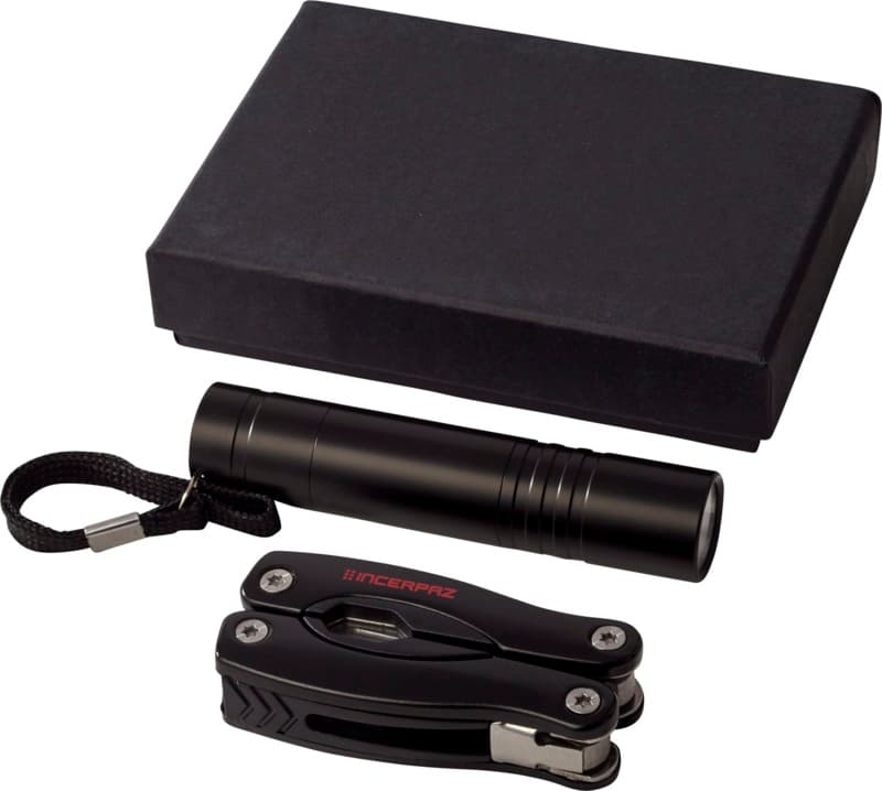 Scout multi-function knife and LED flashlight set 3
