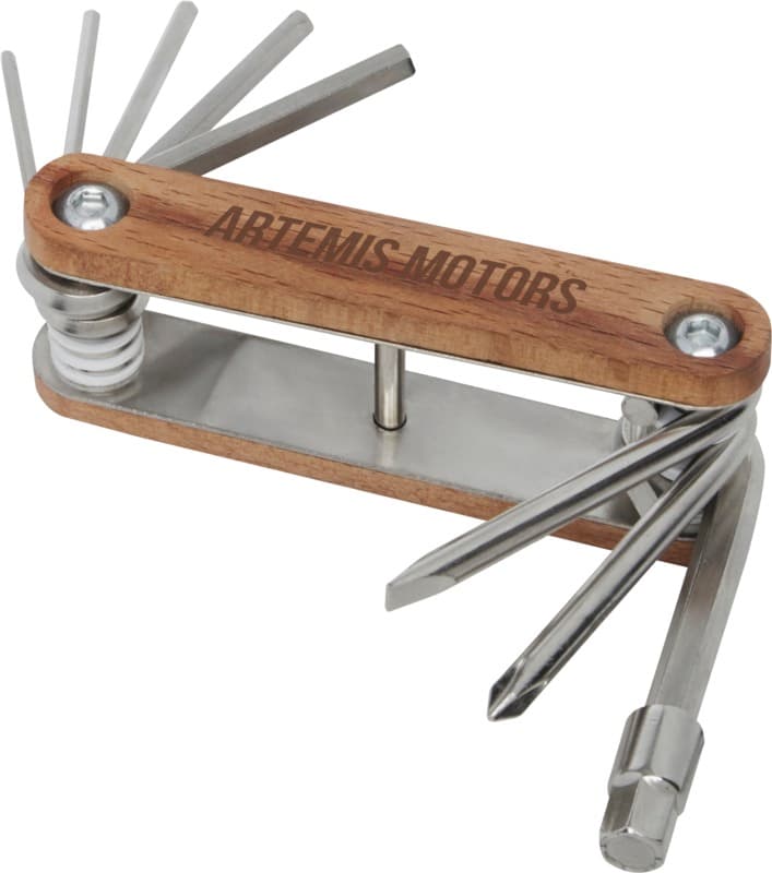 Fixie 8-function wooden bicycle multi-tool 8