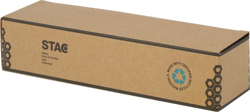 Kuma bamboo/RCS recycled plastic torch with carabiner 5