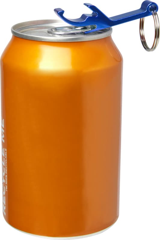 Tao RCS recycled aluminium bottle and can opener with keychain  10