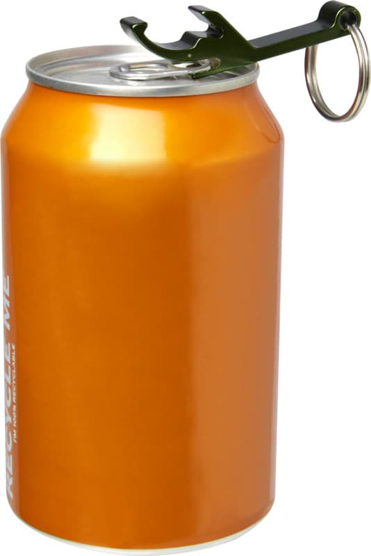 Tao RCS recycled aluminium bottle and can opener with keychain  16