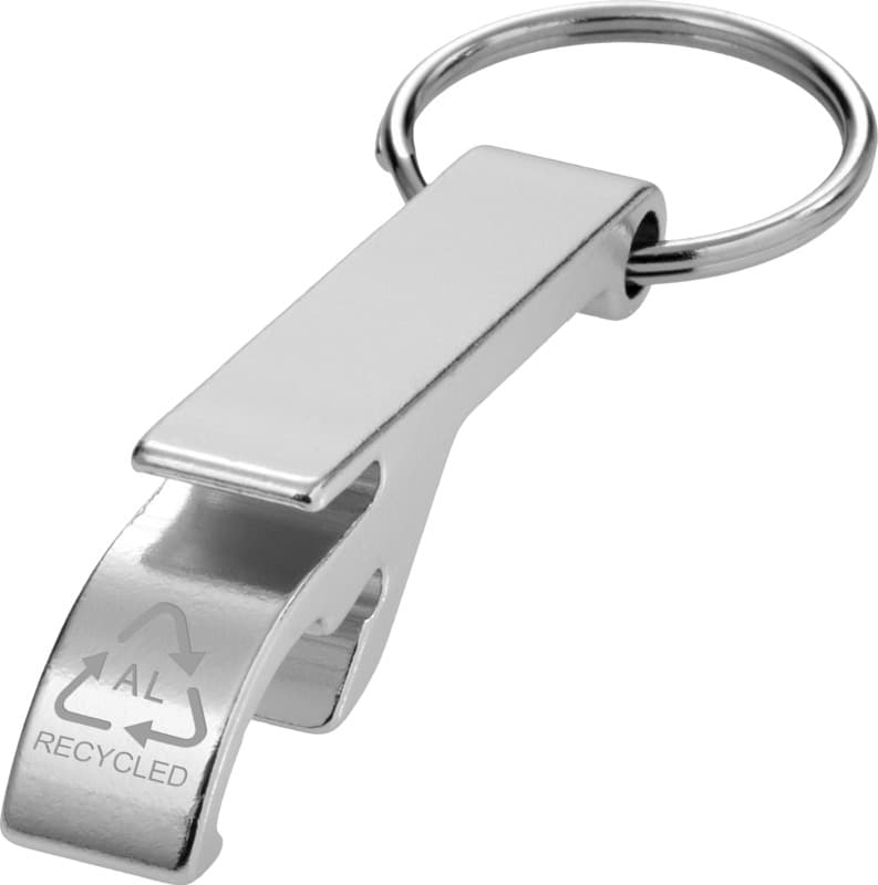 Tao RCS recycled aluminium bottle and can opener with keychain  19
