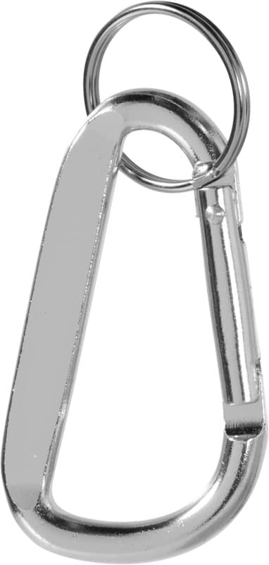 Timor RCS recycled aluminium carabiner keychain 14