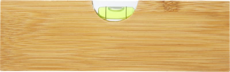 Flush bamboo spirit level with bottle opener 2