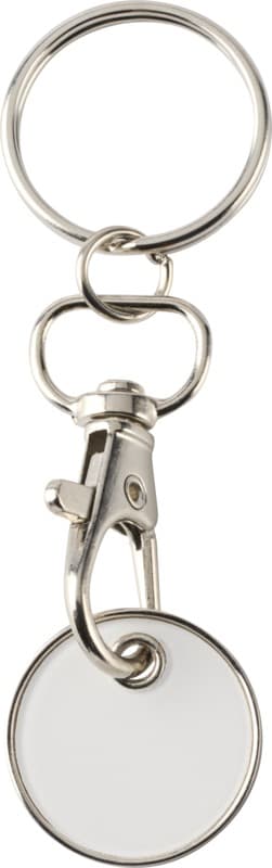 Rory keyring with trolley coin 8