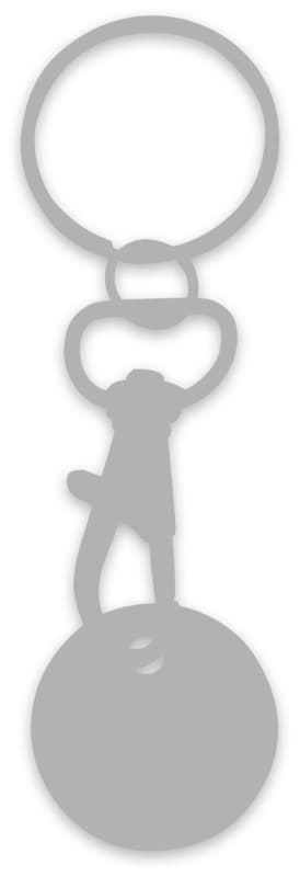 Rory keyring with trolley coin 20