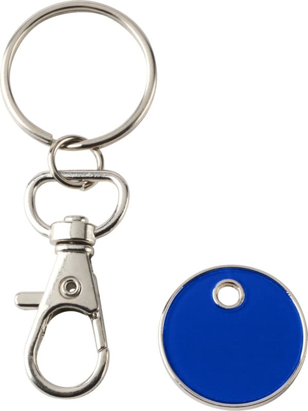 Rory keyring with trolley coin 23