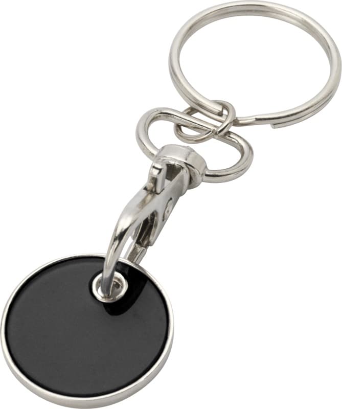 Rory keyring with trolley coin