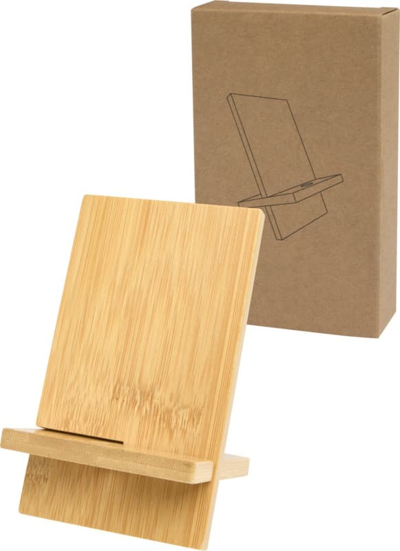 Ceibo detachable bamboo phone stand 1