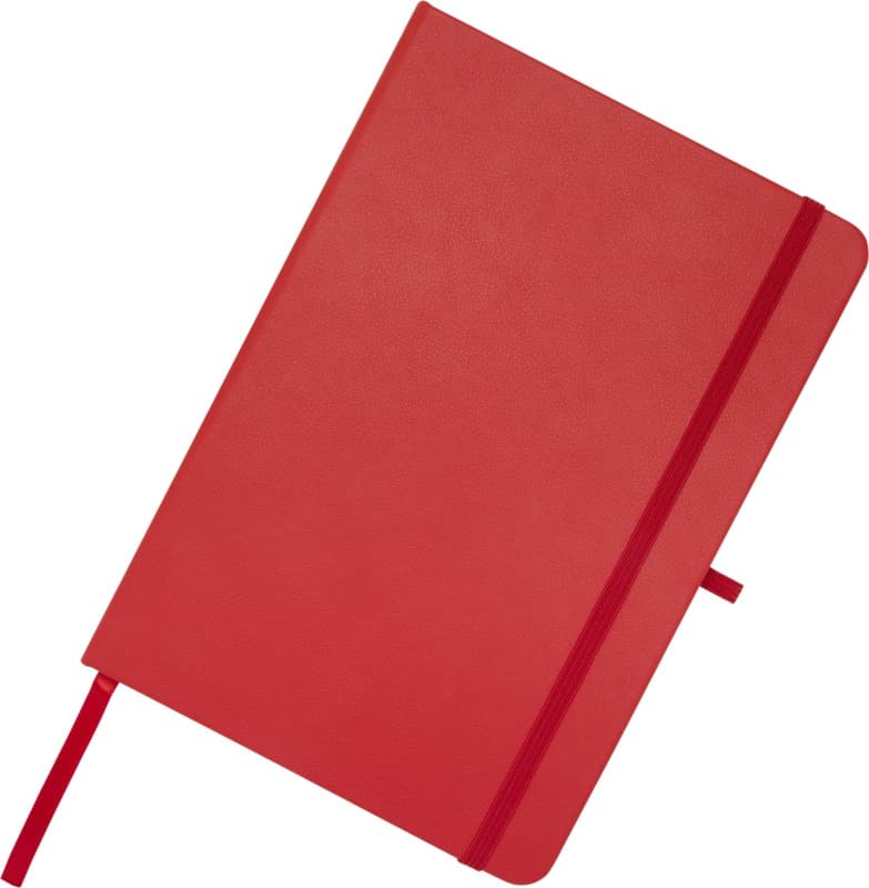 Teak A5 recycled hard cover notebook with lined pages 12