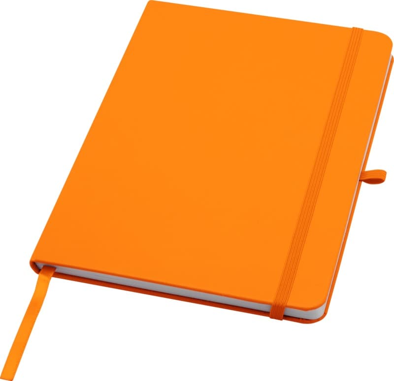 Teak A5 recycled hard cover notebook with lined pages 15