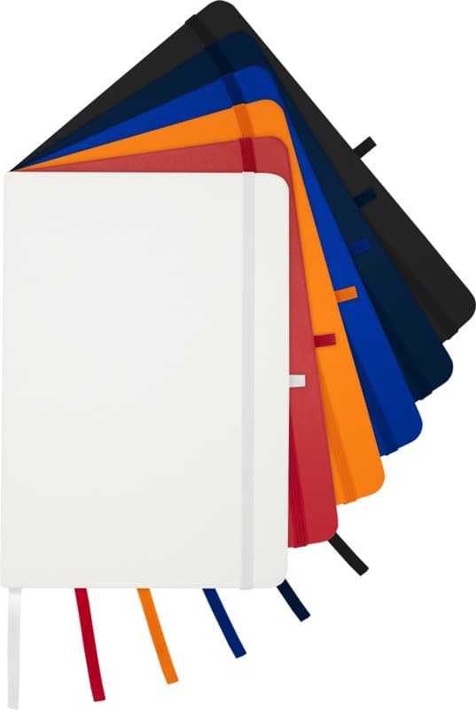 Teak A5 recycled hard cover notebook with lined pages 20