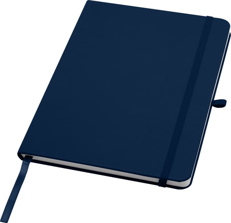 Teak A5 recycled hard cover notebook with lined pages 29