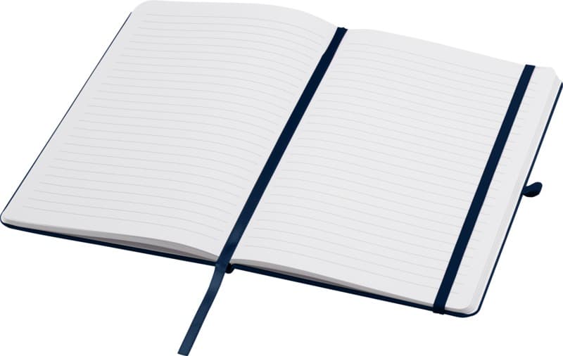 Teak A5 recycled hard cover notebook with lined pages 32