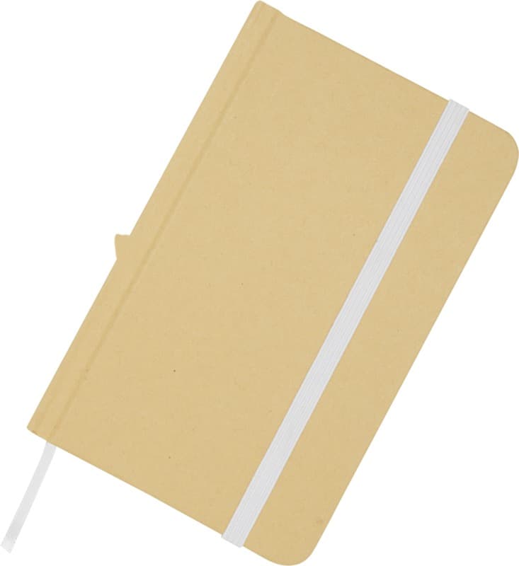 Reed A6 recycled hard cover notebook with plain pages 5