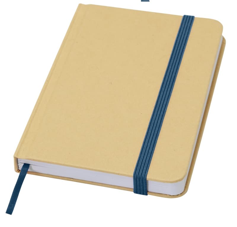 Reed A6 recycled hard cover notebook with plain pages 15