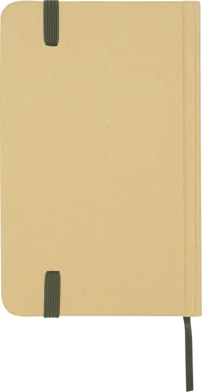 Reed A6 recycled hard cover notebook with plain pages 24