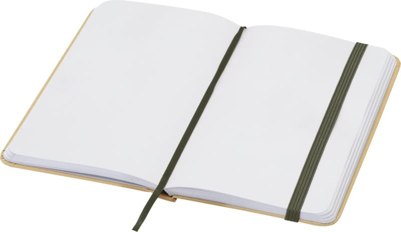 Reed A6 recycled hard cover notebook with plain pages 25