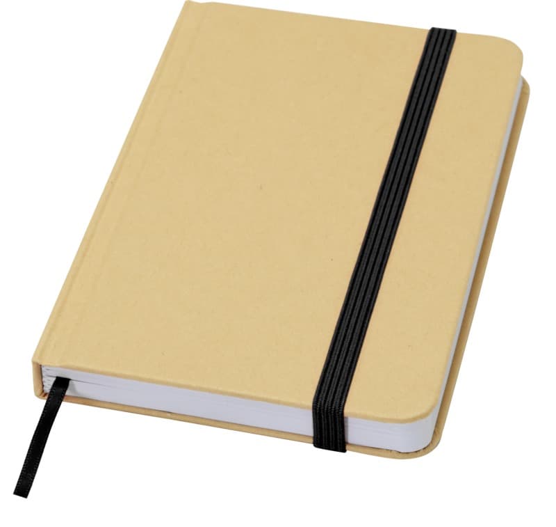 Reed A6 recycled hard cover notebook with plain pages 29
