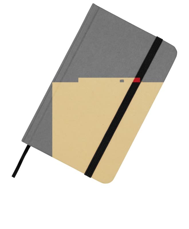 Reed A6 recycled hard cover notebook with plain pages 33