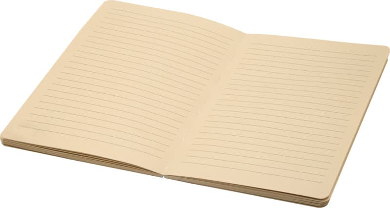 Liliana A5 sugarcane and RPET soft cover notebook 16
