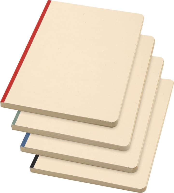 Liliana A5 sugarcane and RPET soft cover notebook 17