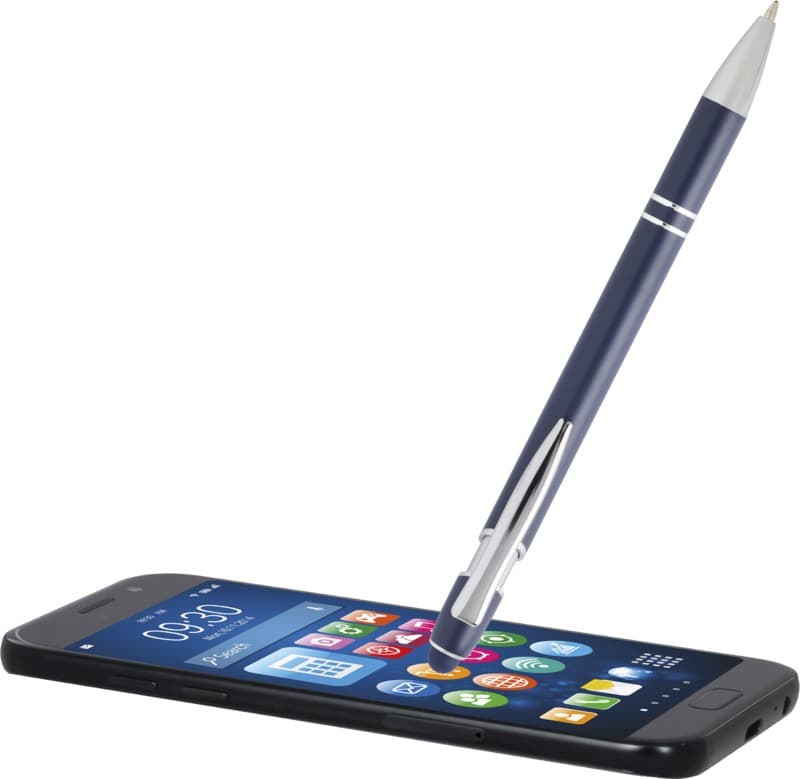 Kish ballpoint pen with silver finish (black ink) 11