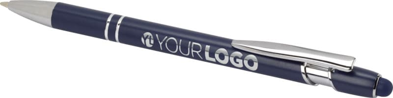 Kish ballpoint pen with silver finish (black ink) 12