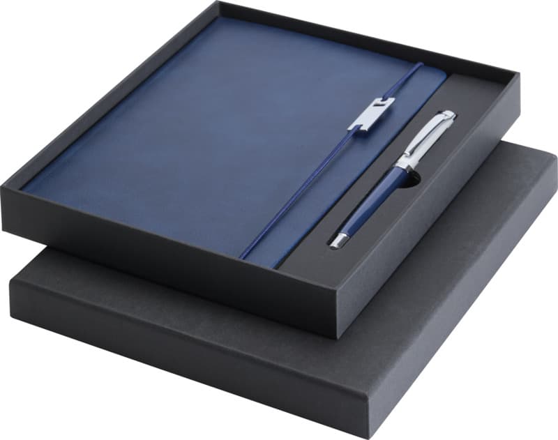 Legato Elegance A5 hard cover notebook and rollerball pen set 25