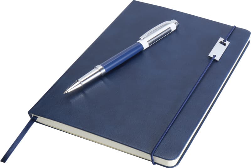 Legato Elegance A5 hard cover notebook and rollerball pen set 28