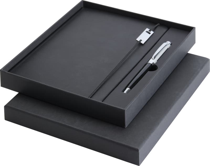 Legato Elegance A5 hard cover notebook and rollerball pen set 41
