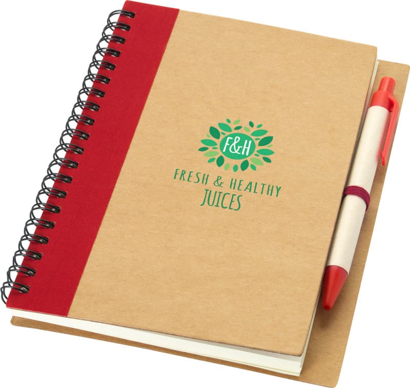 Priestly recycled notebook with pen 7