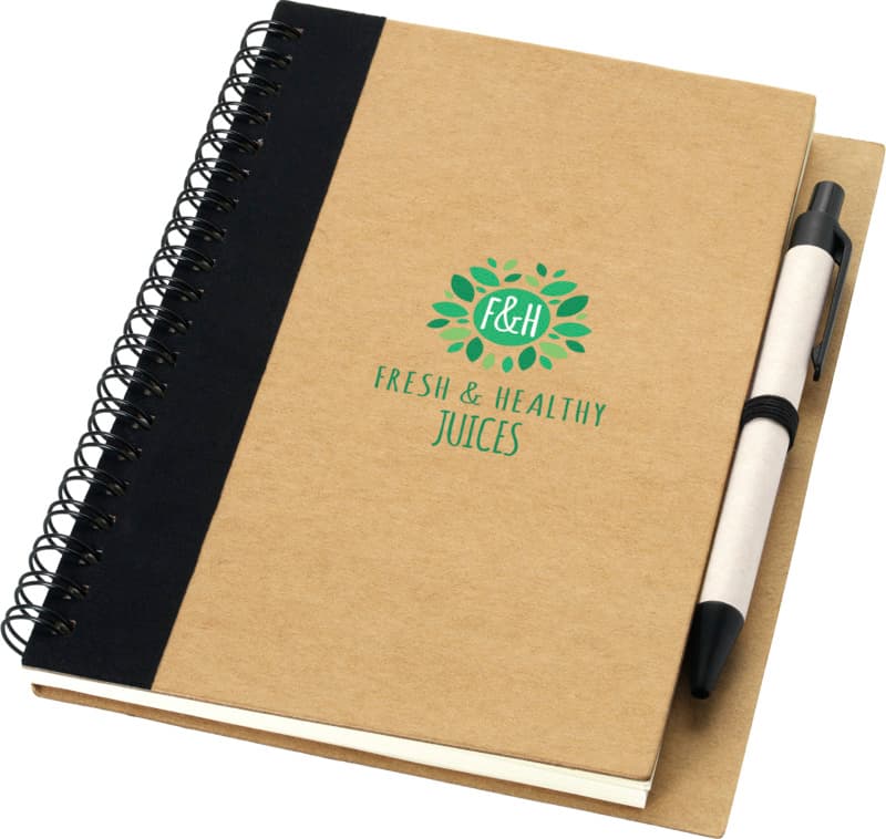 Priestly recycled notebook with pen 15