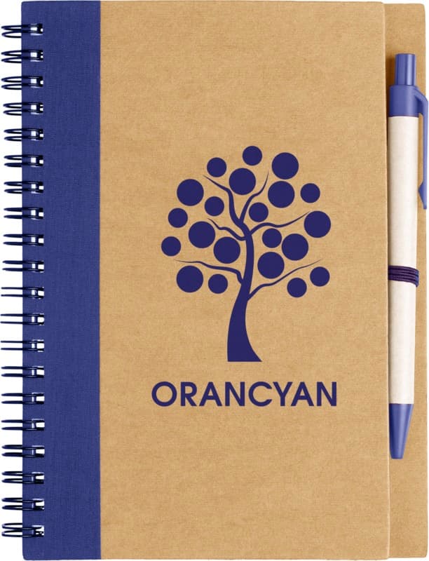 Priestly recycled notebook with pen 24