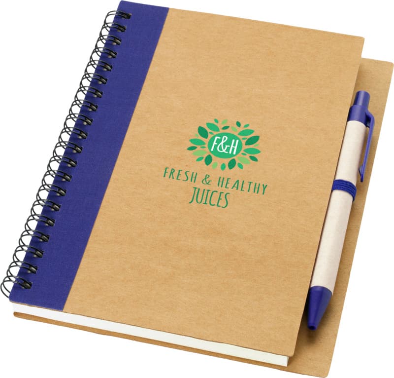 Priestly recycled notebook with pen 23