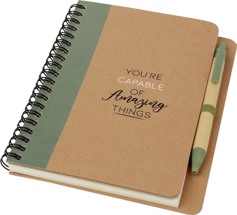 Priestly recycled notebook with pen 30