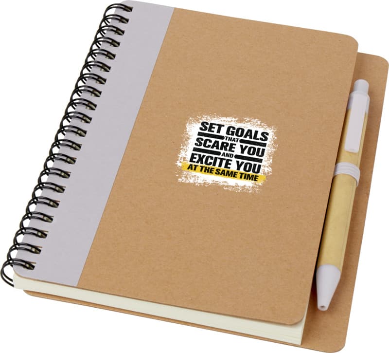 Priestly recycled notebook with pen 36