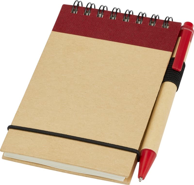 Zuse A7 recycled jotter notepad with pen 1